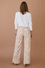 Women's Casual Long Sleeve Two-Piece Set with Belt